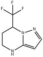 7-(三氟甲基)-4,5,6,7-四氢吡唑并-[1,5-A]嘧啶 结构式