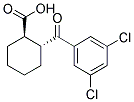 TRANS-2-(3,5-DICHLOROBENZOYL)CYCLOHEXANE-1-CARBOXYLIC ACID 结构式