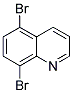 5,8-DIBROMOQUINOLINE 结构式