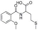 2-[(2-METHOXYBENZOYL)AMINO]-4-(METHYLTHIO)BUTANOIC ACID 结构式