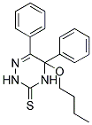 5-BUTOXY-5,6-DIPHENYL-4,5-DIHYDRO-2H-[1,2,4]TRIAZINE-3-THIONE 结构式