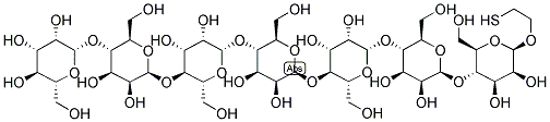 Thioethylmannoheptaoside 结构式