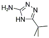 5-TERT-BUTYL-4H-[1,2,4]TRIAZOL-3-YLAMINE 结构式