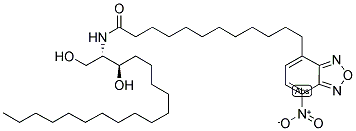 C12NBD-D-赤式-二氢神经鞘氨醇 结构式