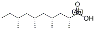 2(R),4(R),6(R),8(R)-四甲基癸酸 结构式