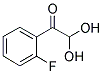 2-FLUOROPHENYLGLYOXAL HYDRATE 结构式