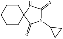 3-Cyclopropyl-2-thioxo-1,3-diaza-spiro[4.5]decan-4-one