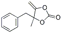 4-BENZYL-4-METHYL-5-METHYLENE-1,3-DIOXOLAN-2-ONE 结构式