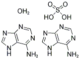 1H-PURIN-6-AMINE SULFATE HYDRATE 结构式