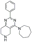 4-AZEPAN-1-YL-2-PHENYL-5,6,7,8-TETRAHYDROPYRIDO[4,3-D]PYRIMIDINE 结构式