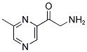 2-Amino-1-(6-methyl-pyrazin-2-yl)-ethanone 结构式