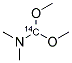 N,N-DIMETHYLFORMAMIDE DIMETHYL ACETAL, [CARBONYL-14C] 结构式