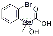 (R)-2-HYDROXY-2-METHYL(2-BROMOBENZENE)ACETIC ACID 结构式