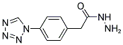 (4-TETRAZOL-1-YL-PHENYL)-ACETIC ACID HYDRAZIDE 结构式