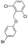 4-BROMOPHENYL-(2,6-DICHLOROBENZYL)ETHER 结构式