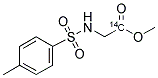 GLYCINE, N-TOSYL, METHYL ESTER, [1-14C] 结构式