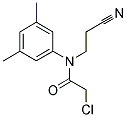 2-CHLORO-N-(2-CYANOETHYL)-N-(3,5-DIMETHYLPHENYL)ACETAMIDE 结构式