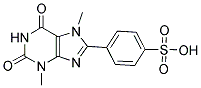 3,7-DIMETHYL-8-P-SULFOPHENYLXANTHINE 结构式