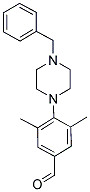 4-(4-Benzylpiperazin-1-yl)-3,5-dimethylbenzaldehyde 结构式