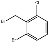 2-溴-6-氯溴苄 结构式