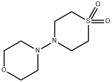 4-MORPHOLINO-1LAMBDA6,4-THIAZINANE-1,1-DIONE 结构式