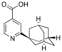 2-ADAMANTAN-1-YL-ISONICOTINIC ACID 结构式
