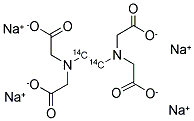 ETHYLENEDIAMINETETRAACETIC ACID-1,2-14C TETRASODIUM SALT 结构式