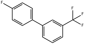 4-FLUORO-3'-TRIFLUOROMETHYLBIPHENYL 结构式