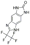 6-PENTAFLUOROETHYL-3,5-DIHYDRO-1H-BENZO[1,2-D:4,5-D']DIIMIDAZOL-2-ONE 结构式