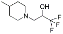 1,1,1-TRIFLUORO-3-(4-METHYLPIPERIDINO)-2-PROPANOL 结构式