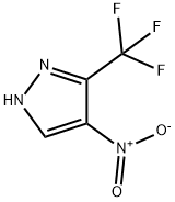 4-硝基-5-(三氟甲基)-1H-吡唑;4-硝基-5-三氟甲基吡唑 结构式