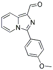 3-(4-METHOXYPHENYL)IMIDAZO[1,5-A]PYRIDINE-1-CARBALDEHYDE 结构式