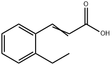 3-(2-ETHYL-PHENYL)-ACRYLIC ACID 结构式