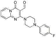 2-[4-(4-FLUORO-PHENYL)-PIPERAZIN-1-YL]-4-OXO-4H-PYRIDO[1,2-A]PYRIMIDINE-3-CARBALDEHYDE 结构式