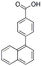 4-NAPHTHALEN-1-YL-BENZOIC ACID 结构式