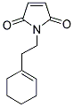 1-(2-CYCLOHEX-1-ENYL-ETHYL)-PYRROLE-2,5-DIONE 结构式