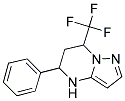 5-PHENYL-7-TRIFLUOROMETHYL-4,5,6,7-TETRAHYDRO-PYRAZOLO[1,5-A]PYRIMIDINE 结构式
