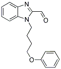 1-(4-PHENOXYBUTYL)-1H-BENZIMIDAZOLE-2-CARBALDEHYDE 结构式