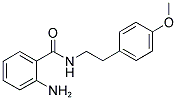 2-AMINO-N-[2-(4-METHOXY-PHENYL)-ETHYL]-BENZAMIDE 结构式