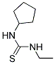 N-CYCLOPENTYL-N'-ETHYLTHIOUREA 结构式