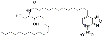 C12NBD-L-苏式-二氢神经鞘氨醇 结构式