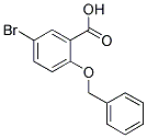 2-Benzyloxy-5-bromo-benzoic acid 结构式
