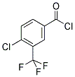 4-CHLORO-3-(TRIFLUOROMETHYL)BENZOYL CHLORIDE 结构式