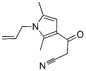 3-(1-ALLYL-2,5-DIMETHYL-1H-PYRROL-3-YL)-3-OXO-PROPIONITRILE 结构式