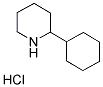 2-CYCLOHEXYL PIPERIDINE HYDROCHLORIDE 结构式