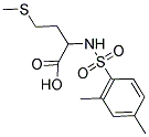 2-([(2,4-DIMETHYLPHENYL)SULFONYL]AMINO)-4-(METHYLTHIO)BUTANOIC ACID 结构式