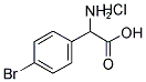 AMINO-(4-BROMO-PHENYL)-ACETIC ACID HYDROCHLORIDE 结构式