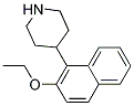 4-(2-ETHOXY-NAPHTHALEN-1-YL)-PIPERIDINE 结构式