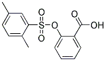 2-(2,5-DIMETHYL-BENZENESULFONYLOXY)-BENZOIC ACID 结构式