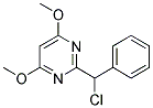 (4,6-DIMETHOXYPYRIMIDIN-2-YL)BENZYL CHLORIDE 结构式